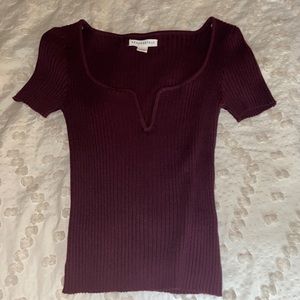 Maroon Aeropostale Sweater Shirt